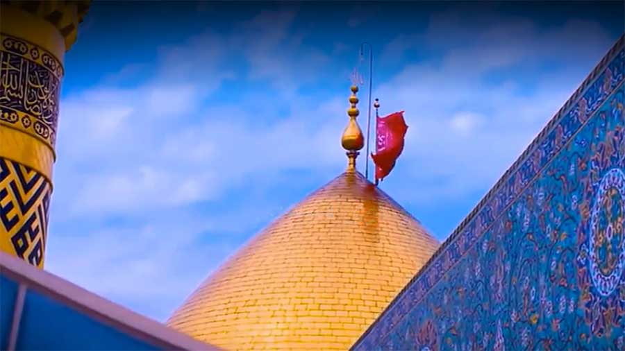 گوشه‌ای از مقام حضرت عباس علیه السلام