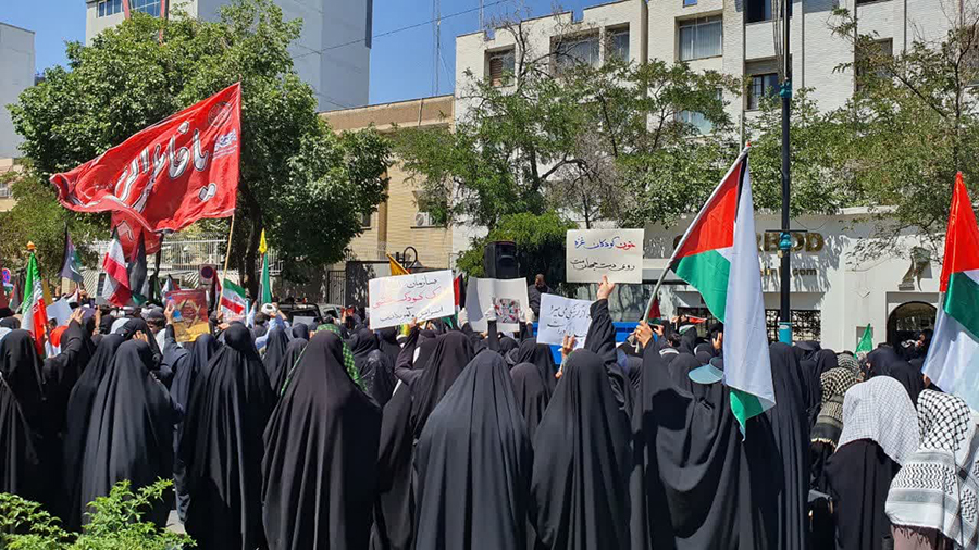 اجتماع بزرگ حمایت از مقاومت و مردم مظلوم غزه و محکومیت جنایات اسرائیل